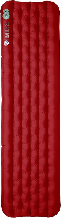 Big Agnes Rapide SL Insulated Sleeping Pad, Orange, Wide Regular (25X72)