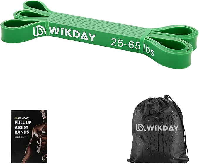 WIKDAY Resistance Bands for Working Out, Exercise Bands, Workout Bands, Pull Up Assistance Bands for Body Stretching Train...