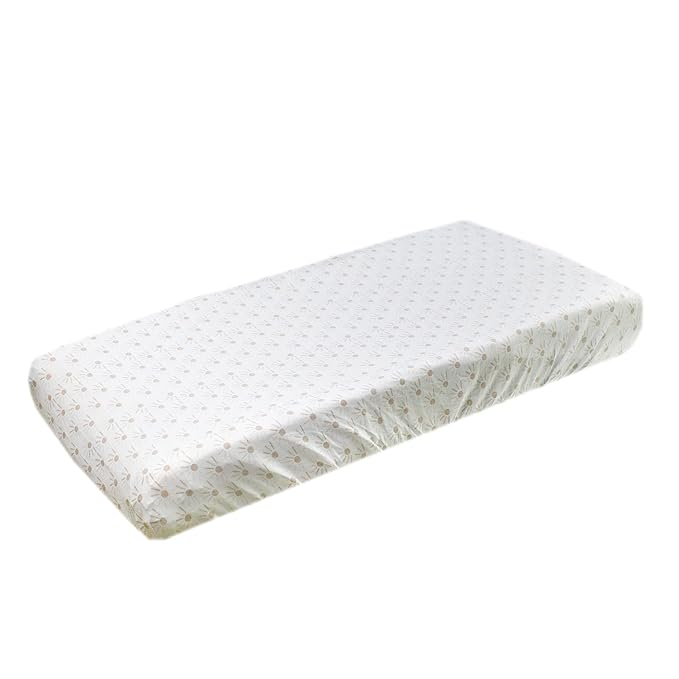Copper Pearl Premium Knit Changing Pad Cover Soft, Stylish, and Universal Fit for All Standard Diaper Changing Pads, Trendy Design Changing Pad Covers, Shine