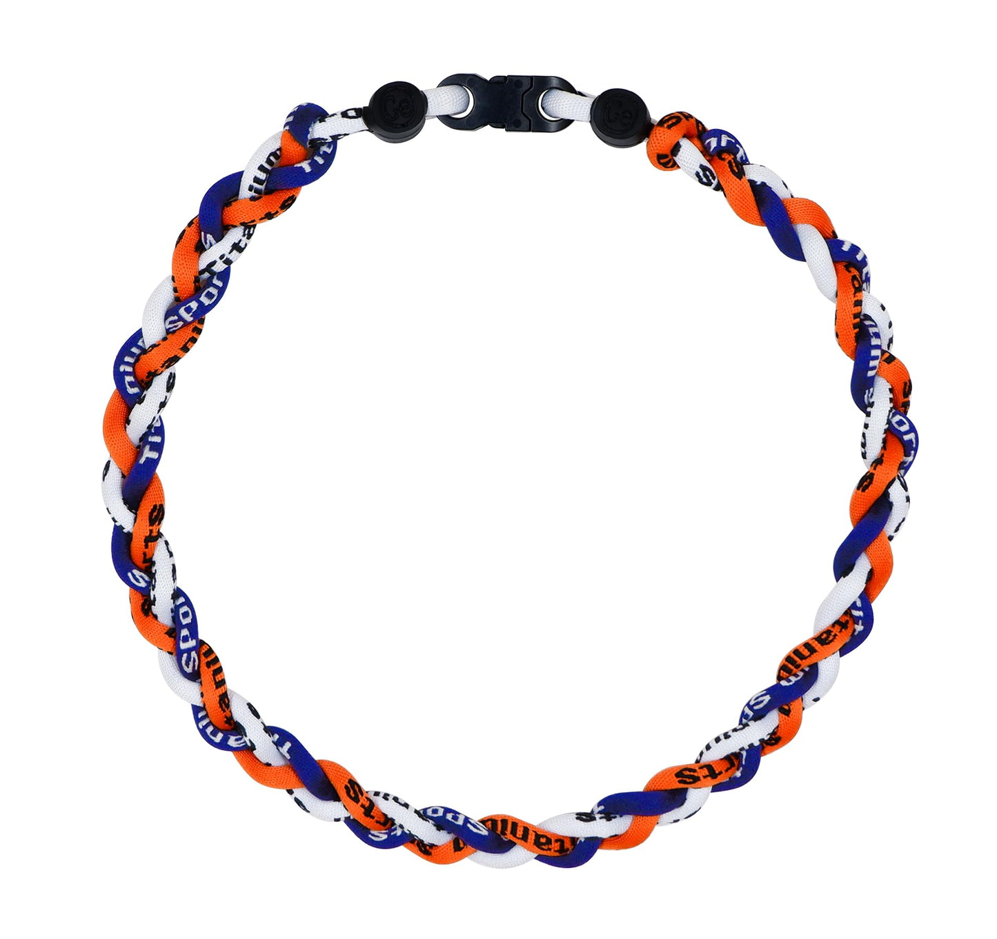 SUPBOMM Baseball Rope Necklaces, League Team Colors Braided Necklace, Baseball Team Gifts, Astros