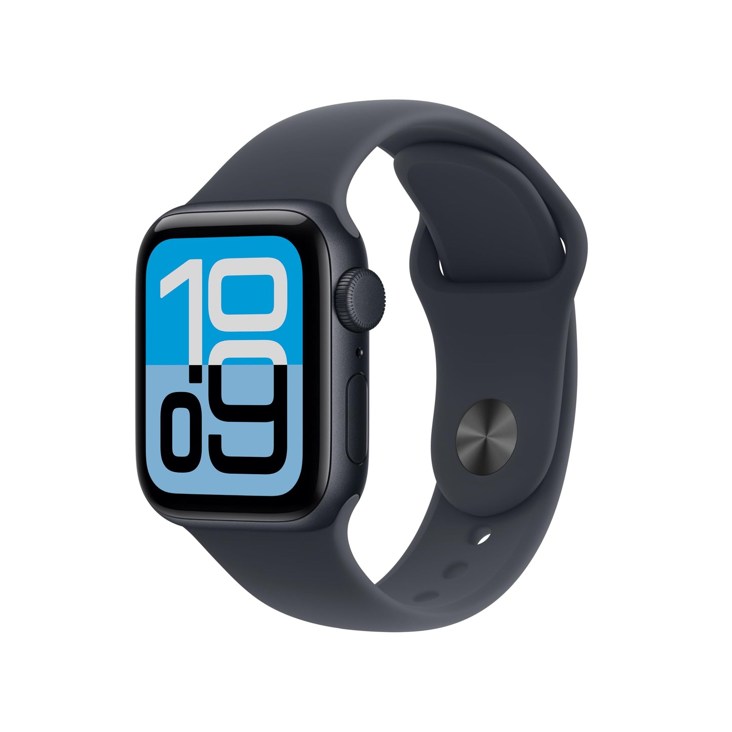 Apple Watch SE 3 [GPS 40mm] Smartwatch with Midnight Aluminum Case with Midnight Sport Band - S/M. Fitness and Sleep Trackers, H