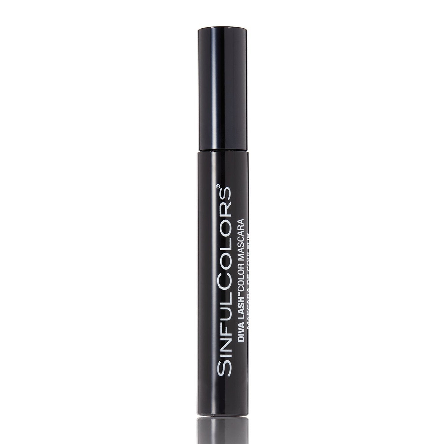 SinfulColors Diva Lash Color Mascara in Lash Splash, Blue Mascara