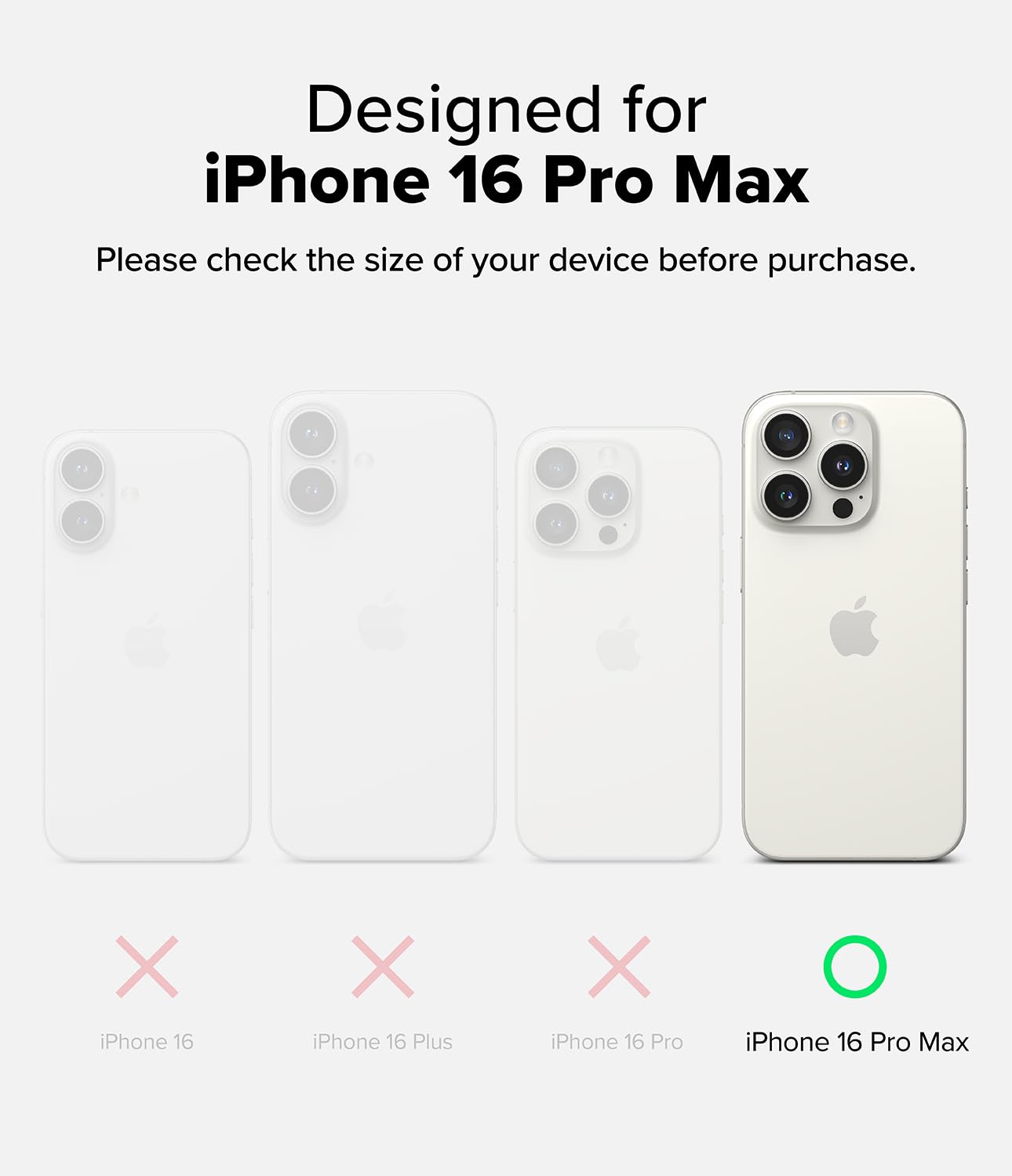Ringke Fusion [Oil & Dirt Resistant] Compatible With Iphone 16 Pro Max Case, Uv Coating For Scratch & Discoloration Resistant, S