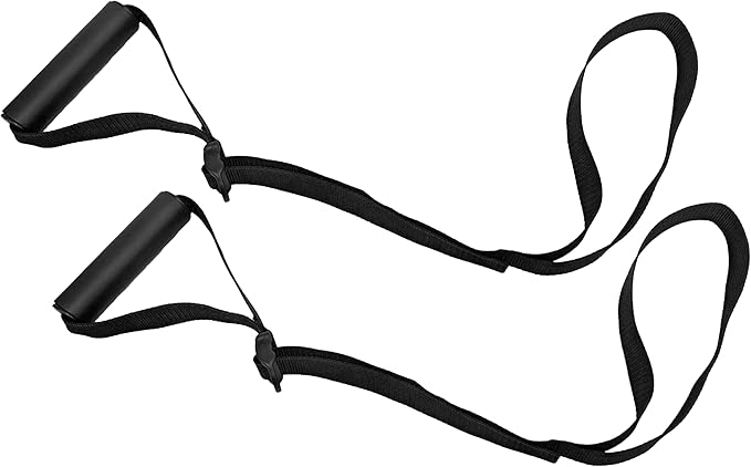Adjustable Foot and Calf Stretcher - Stretching Straps with Soft Hand Grips for Stretching, Sports, Baseball, Basketball, ...