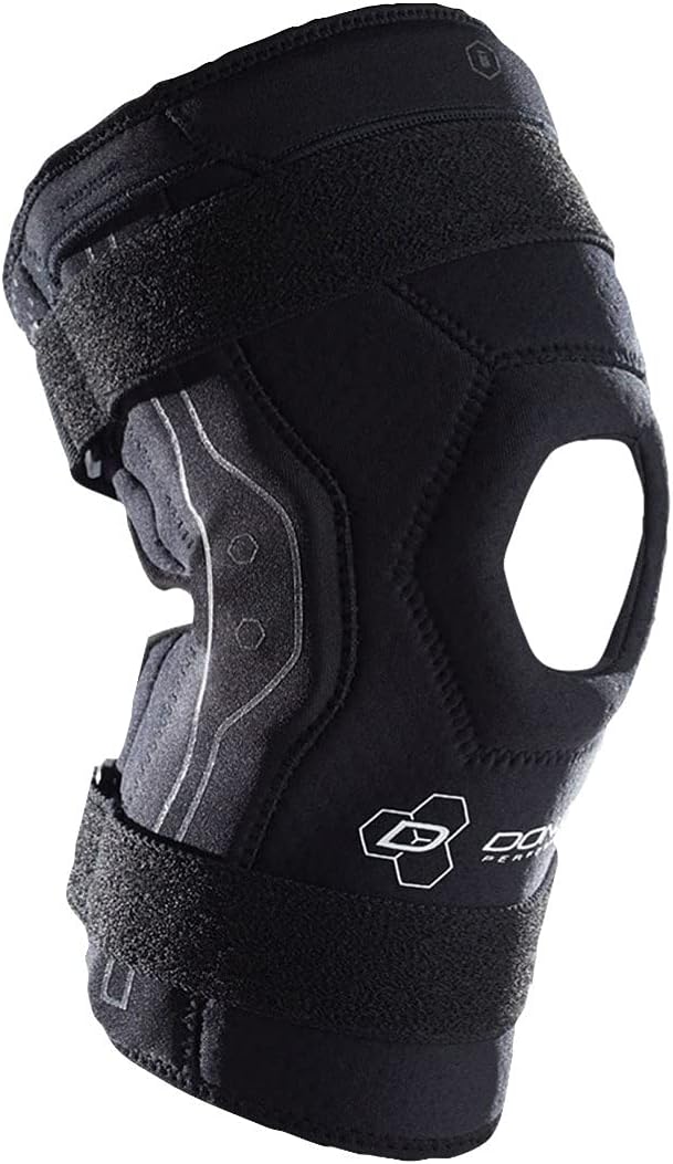 DonJoy Performance Bionic Knee Brace – Hinged, Adjustable Patella Support, Lateral/Medial Ligament (ACL, MCL, LCL), Menisc...