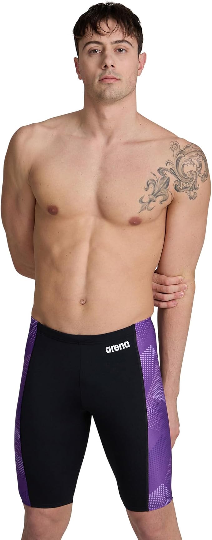 Arena Boys Arena Performance Boys' Halftone Swim Jammer Athletic Swimwear Professional Swimsuit