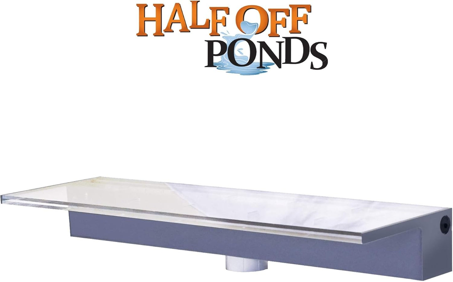 HALF OFF PONDS Sheer Elegance 24" Acrylic Spillway - SE24-HOP