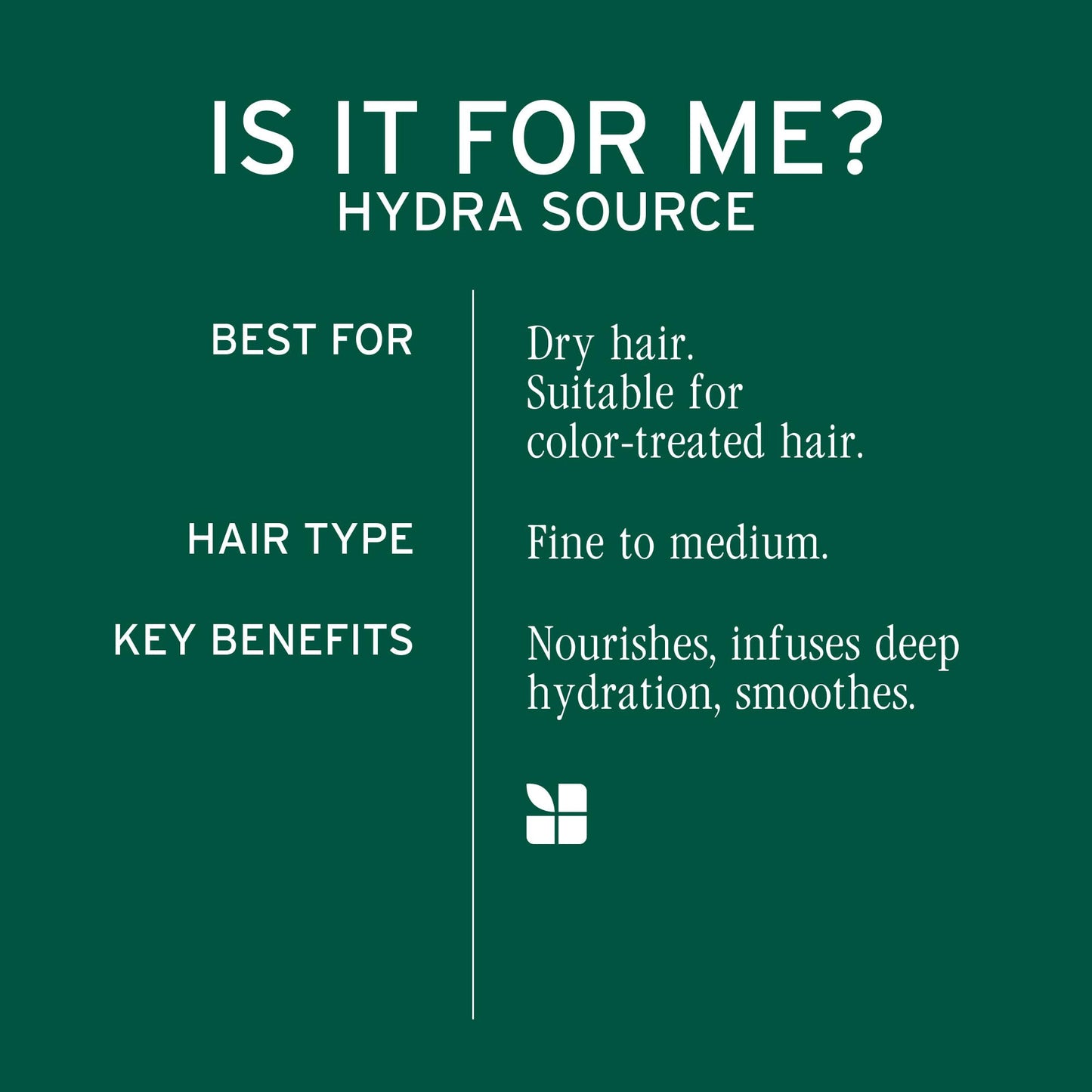 Biolage Hydra Source Conditioning Balm - Conditions, Detangles & Adds Softness, For Dry Hair, Infused with Micro-Filtered Aloe V