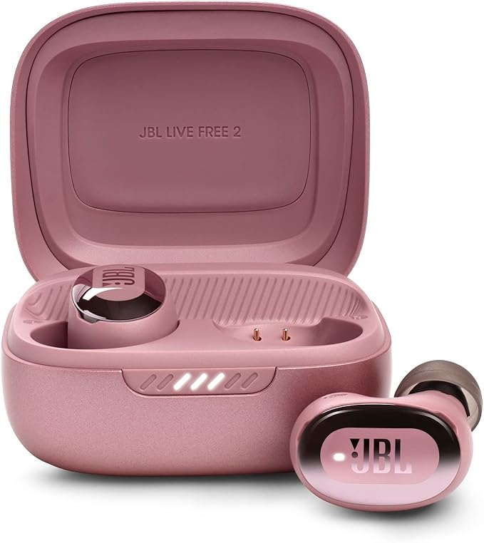 JBL Live Free 2 - True Wireless Noise Cancelling Earbuds, Up to 35hrs of Playtime, 6 mics for Perfect Calls with Zero Nois...