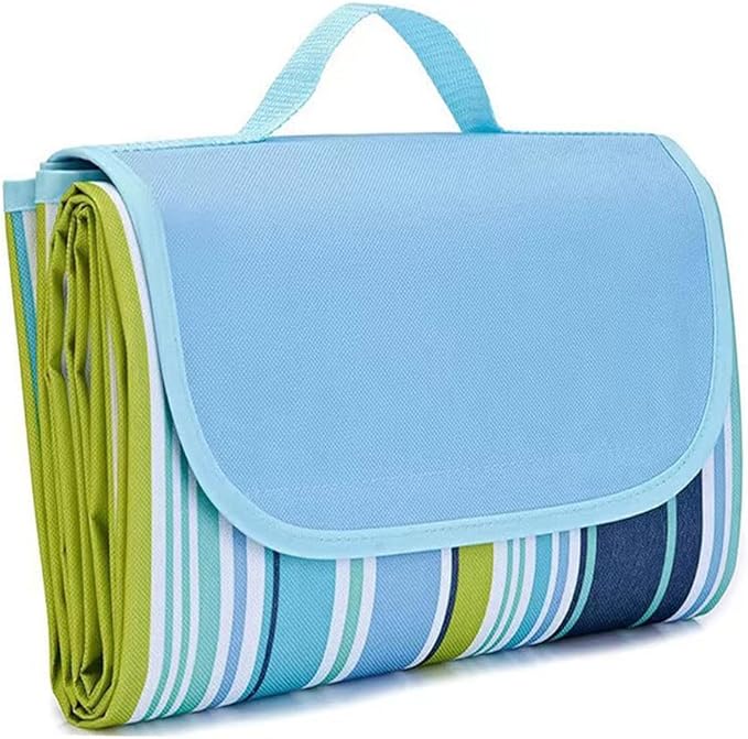Picnic Beach Blanket, Picnic Mat 80x57in Waterproof Foldable, Family Mat, Portable Large Picnic Blankets for Travel, Hiking, Music Festival…