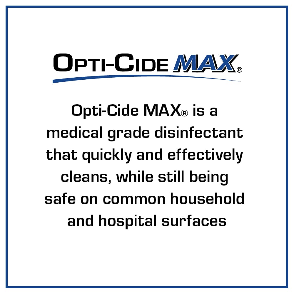 Micro-Scientific M60035 Opti-Cide Max Disinfectant Cleaner and Sanitizer, 1 gallon