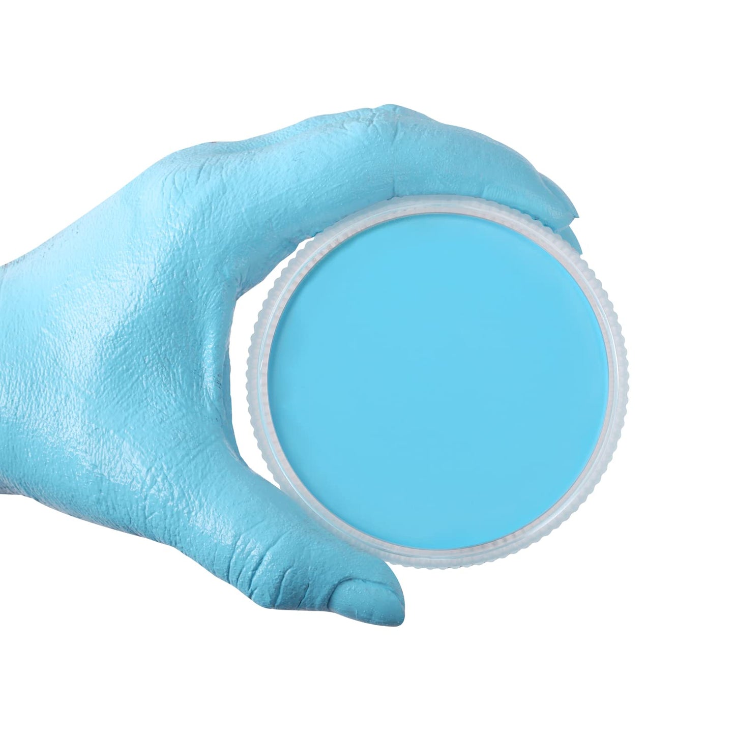 Mysense Light Blue Face Body Paint Makeup,Water Activated Painting for Adults Children Sally Corpse Bride Cosplay SFX Costume Fe