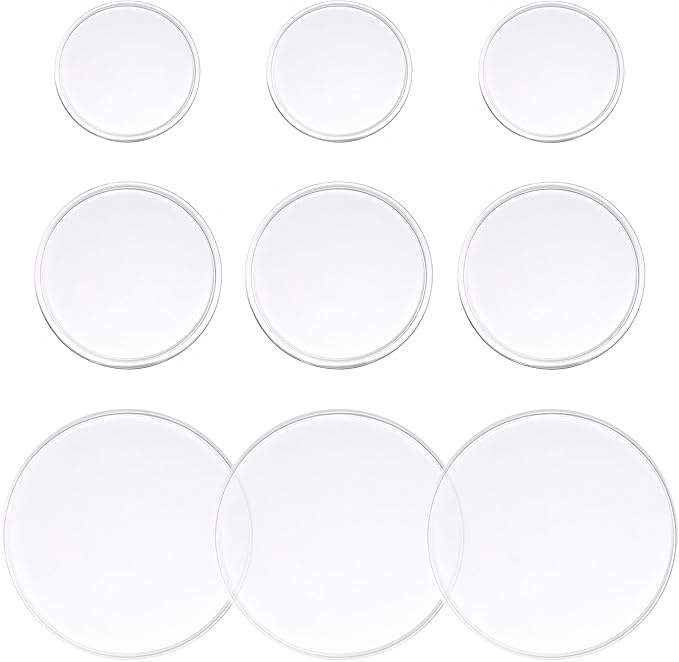 GNESEN 9-Pack Non-Slip Grip Mat Set (3 Sizes) - One-Handed Jar Opener for Seniors & Limited Grip Users - Secures Bottles, Cans & Cutting Boards - Post-Surgery Adaptive Recovery Tools
