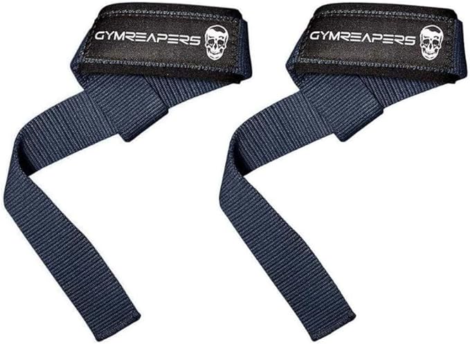 Gymreapers Lifting Wrist Straps for Weightlifting, Bodybuilding, Powerlifting, Strength Training, & Deadlifts - Padded Neo...