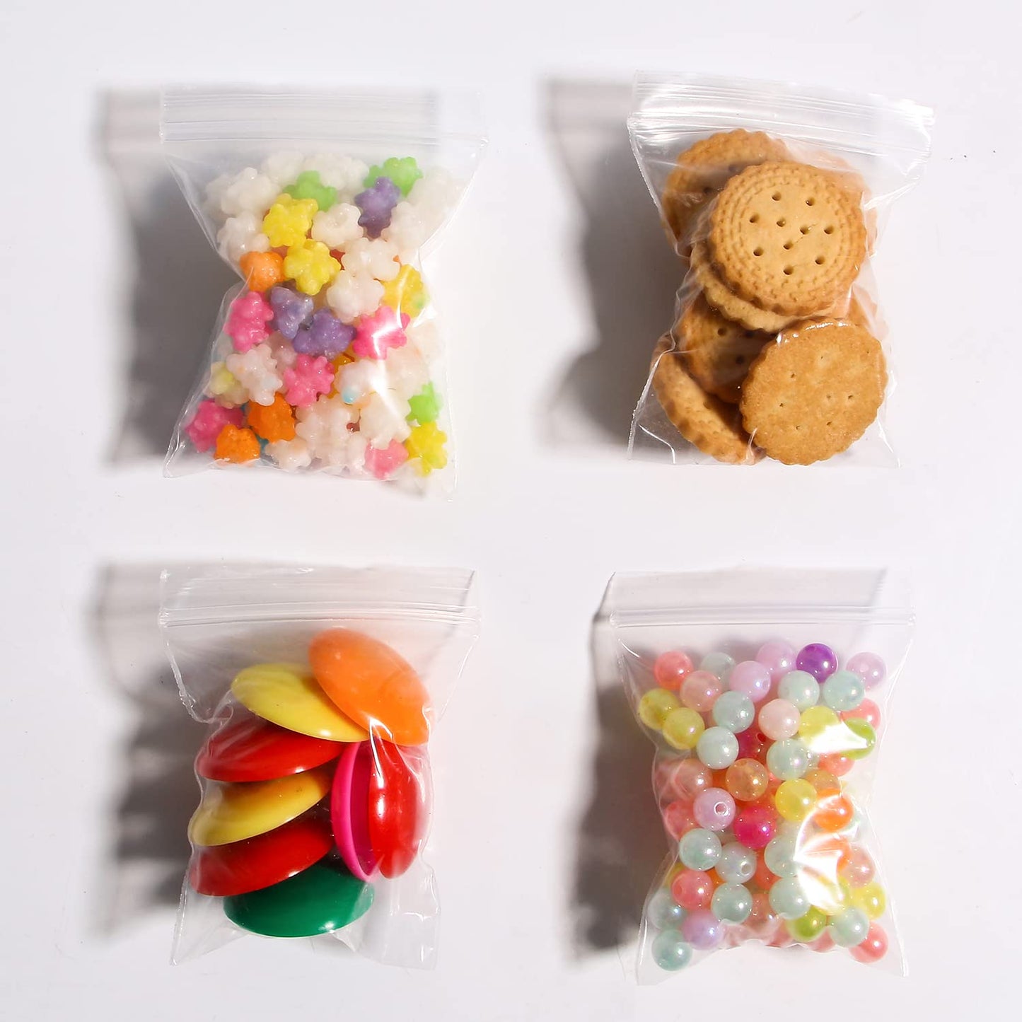 200Pcs Small Plastic Bags for Pill 2 x 3 Inches | Small Zip Bags for Pills | Mini Zip Bag | Jewelry Pouch | Tiny plastic Bag for Jewelry | Little Baggies