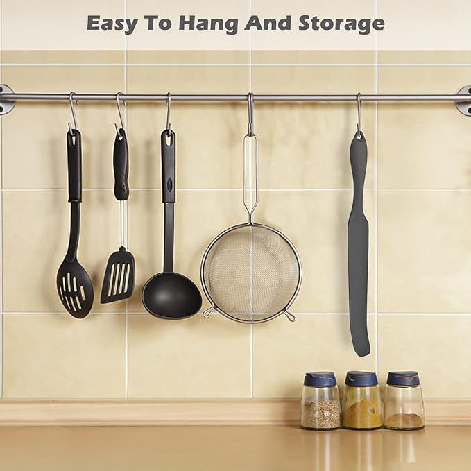 Silicone Blender Spatula, Slim Blade Scraper Accessory Designed for Blender Blades1
