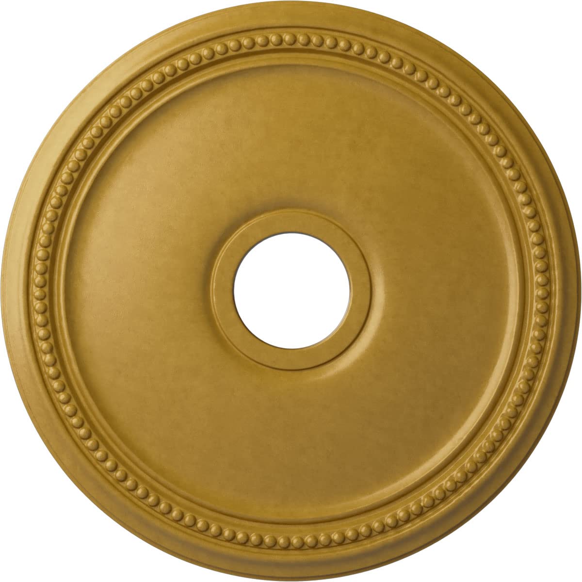 Ekena Millwork Cm18Diigs Diane Ceiling Medallion, 18Od X 3 5/8Id X 1 1/8P (Fits Canopies Up To 5 3/8), Hand-Painted Iridescent G