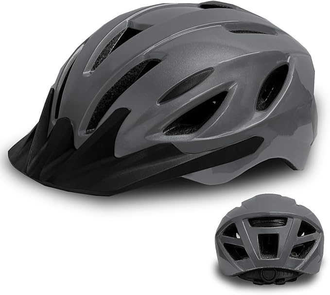 AISSTXERO Bike Helmet for Adults - CPSC Certified Road Cycling Helmet with Adjustable Dial Fit & Removable Visor, Lightwei...