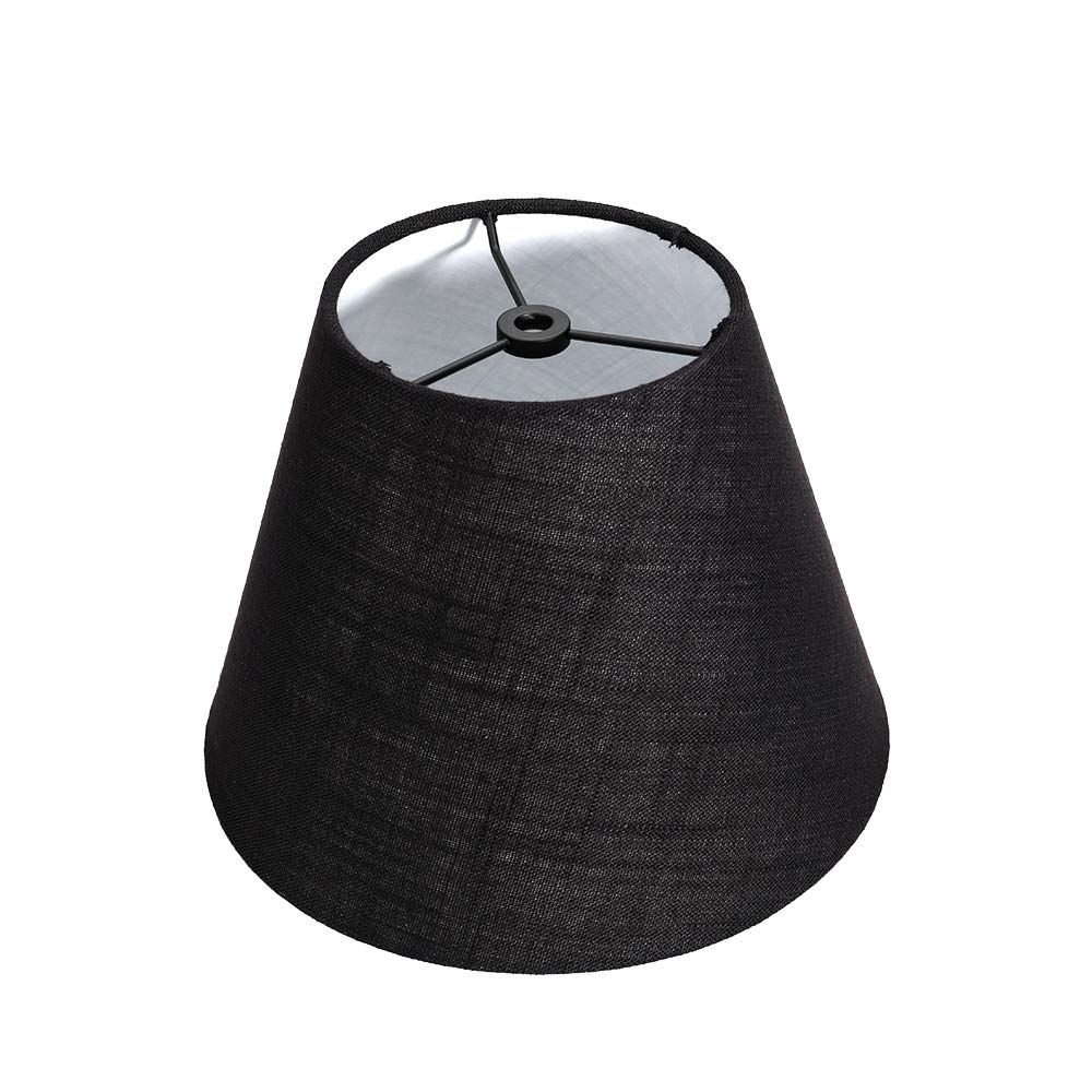 Tootoo Star Black Fabric Lamp Shade Replacement, 5X9X7 Inch, Spider Model Sx-0256