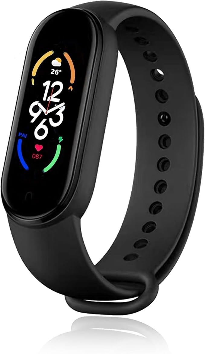 Consss Fitness Tracker Watch, 4-7 Day Battery Life, Pedometer, Blood Oxygen, Heart Rate, Sleep & Stress Monitoring, Waterp...