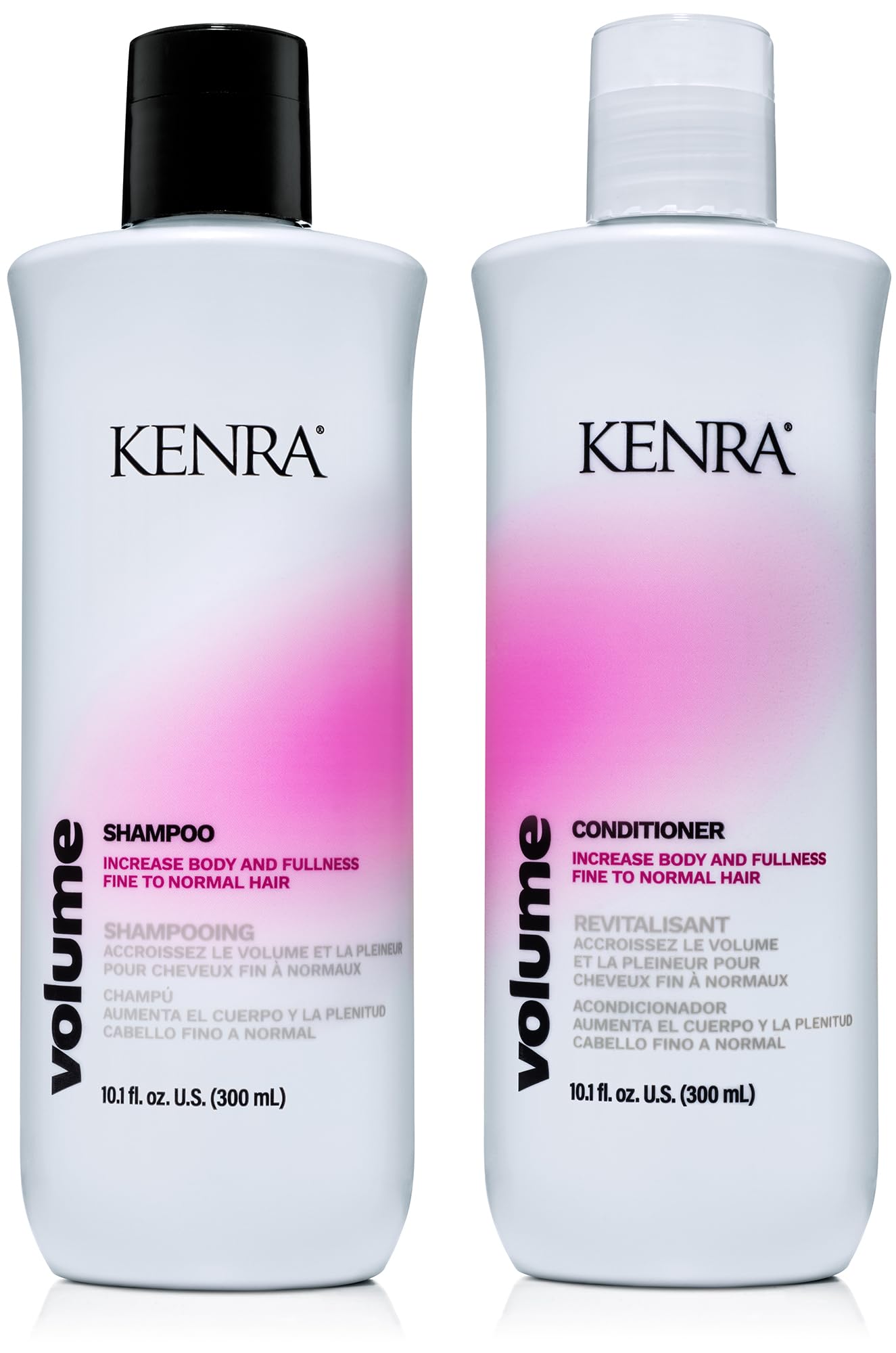 Kenra Professional Volume Shampoo & Conditioner Set | Creates Body, Bounce & Fullness | Increases Volume up to 45% | Adds Shine