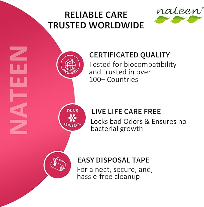 Nateen Flex Plus Adult Incontinence Underwear for Women and Men，Extra Absorbency Adult Pull Ups,Soft Cloth-Like Adult Diapers, Large, 20 Count