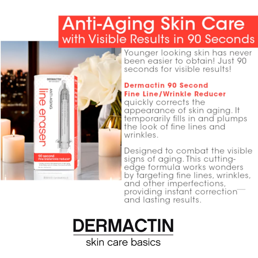 Dermactin 90 Second Fine Line/Wrinkle Reducer .34 oz.