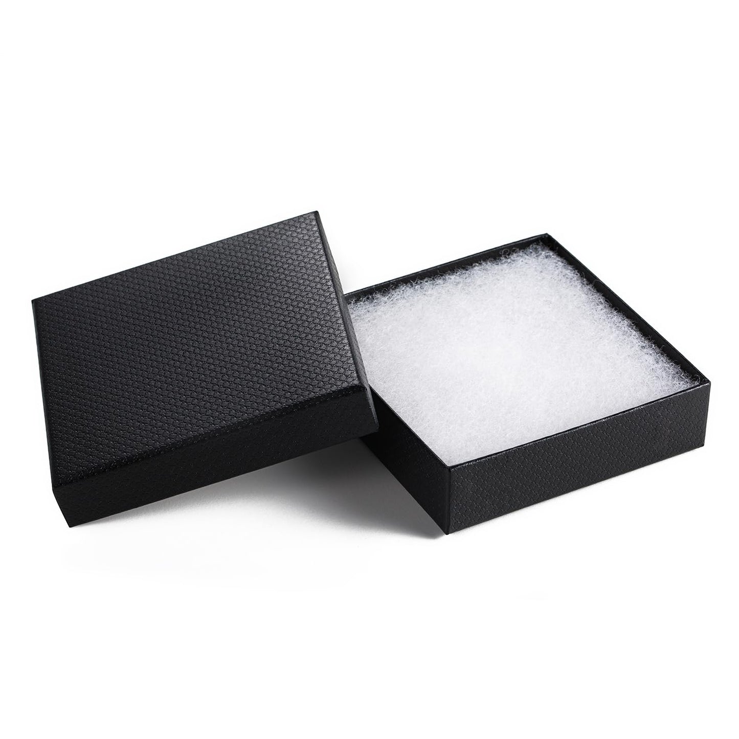 GEFTOL Jewelry Gift Boxes 96 Pack 3.5x3.5x1 Inch Cardboard Jewelry Boxes,Small Gift Boxes for Jewelry Earrings Necklaces Handmad