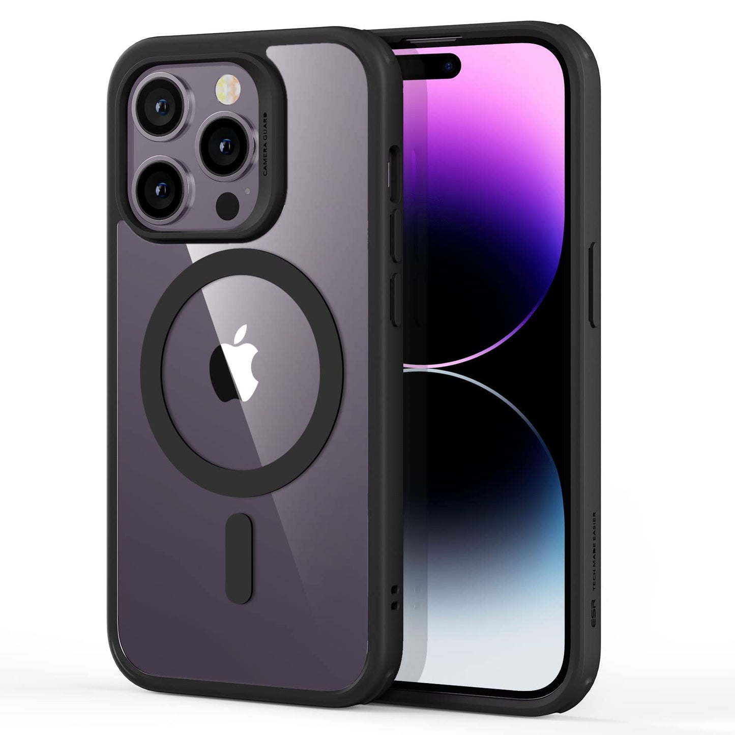 Esr For Iphone 14 Pro Case, Compatible With Magsafe, Shockproof Military-Grade Protection, Yellowing Resistant, Magnetic Phone C