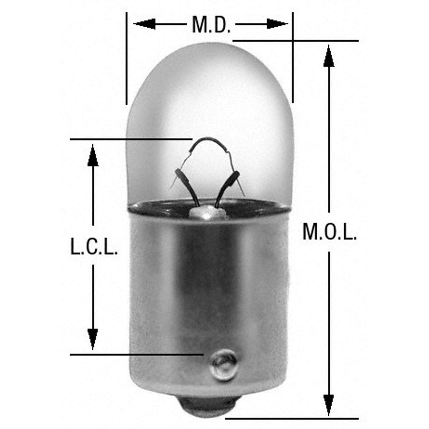 Wagner Multi-Purpose Light Bulb, Standard Glass, Model Bp17311, Card Of 2