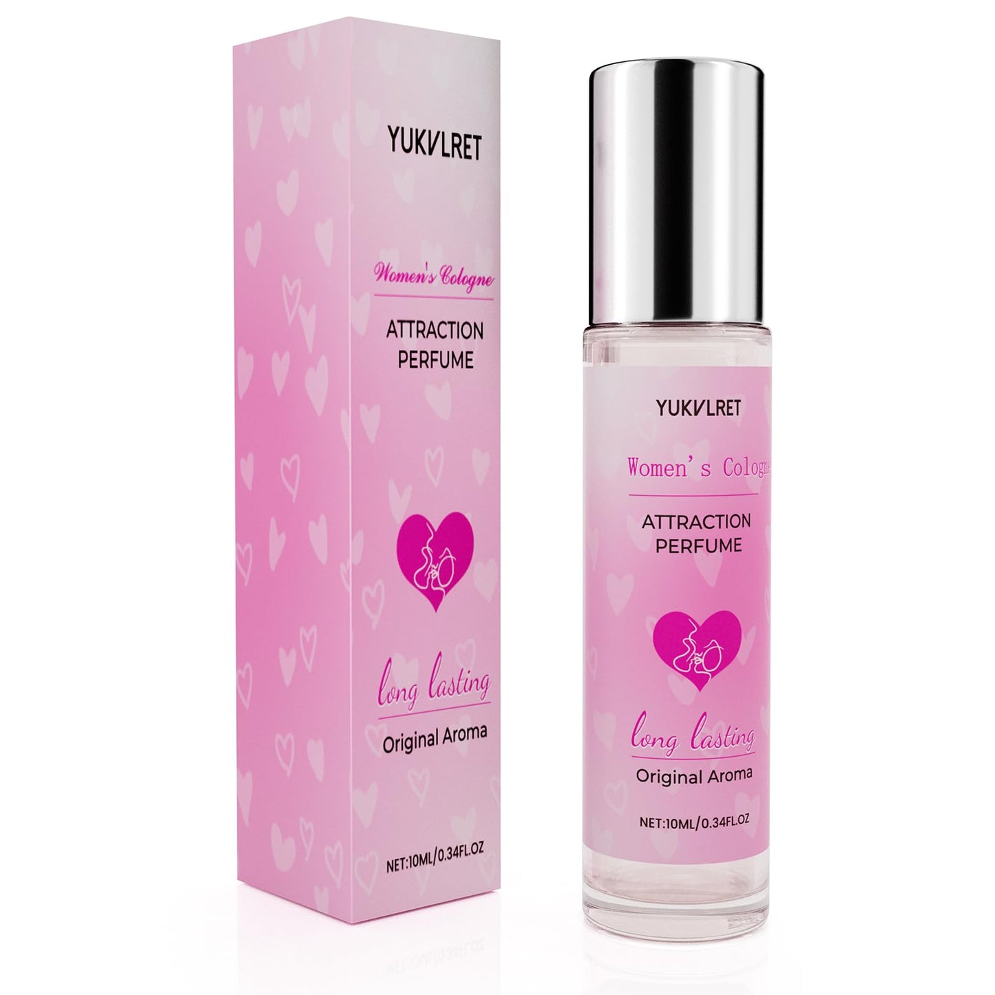 YUKVLRET Pheromones Perfumes for Women, Long Lasting Women's Cologne, Pheromone Perfumes Attract Men, Enhanced Scents Women's Perfume, Roller Ball Design, Portable and Fruity
