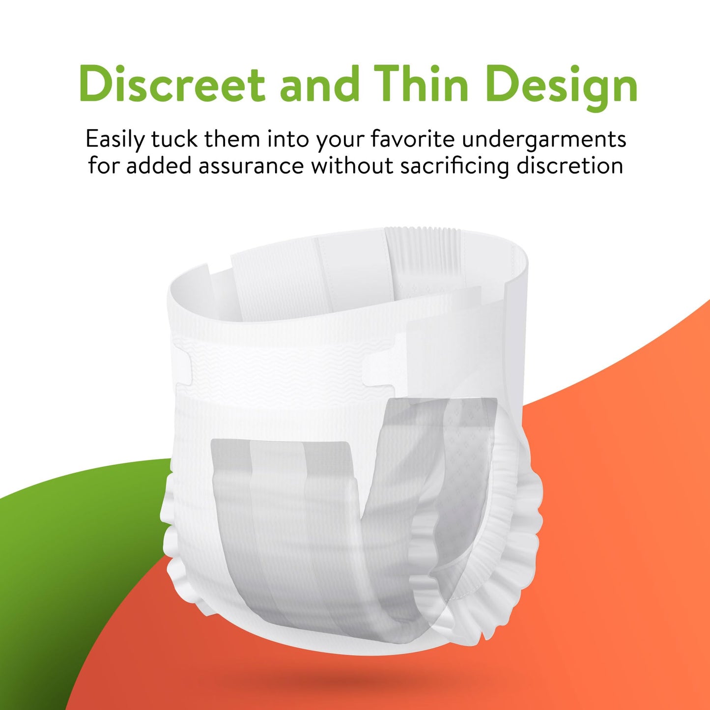Inspire Incontinence Booster Pads Super Absorbent Extra Long | Pad Liner Women and Men | Inserts for Adult Diapers 5+ Cups Absorbency Money Back Leak Free Guarantee!