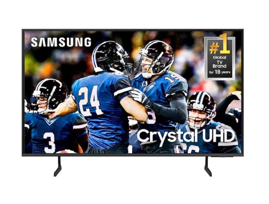 SAMSUNG 50-Inch Class DU7200 Series Crystal UHD 4K PurColor Smart Tizen TV Motion Xcelerator,Mega Contrast,Compatible with Alexa and Google Assistant UN50DU7200FXZA (Renewed)