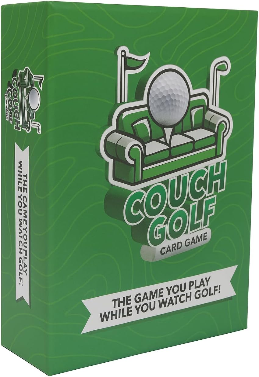 Couch Golf - Interactive Golf Card Game - The Game You Play While You Watch Golf - Game Night Fun for Family & Friends