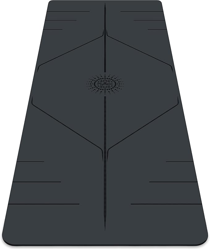 Plyopic. Ultra-Grip Pro Yoga Mat – EXTREME Non-Slip Performance - Dry Grip & Wet Grip - Alignment Lines - Comfortable & Sw...