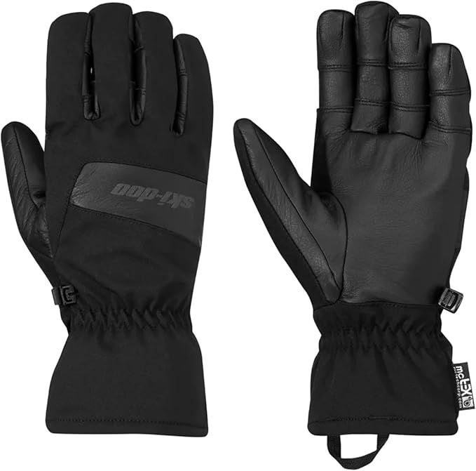 Ski-Doo New OEM Men's 3X-Large Mountain Gloves, 4463641690