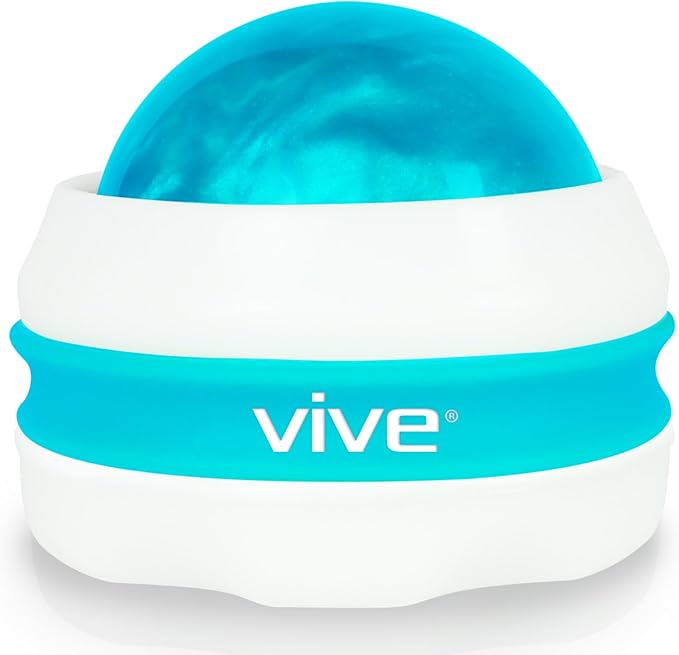 Vive Massage Roller Ball - Manual Massage Therapy & Relax Tool for Sore Muscles, Joint Pain Relief, Relaxing, Full Body De...