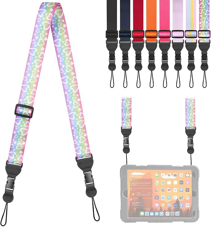 OIAWH Adjustable Shoulder Strap, Comfortable Camera Strap, Neck Lanyard for iPad Tablet Case, Camera, Binocular, Luggage B...