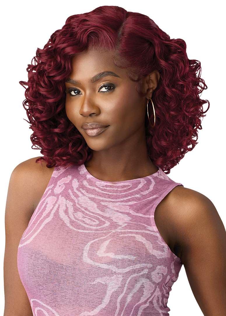 Outre Lace Front Wig - Melted Hairline - MH 111 (DARK VIOLET)