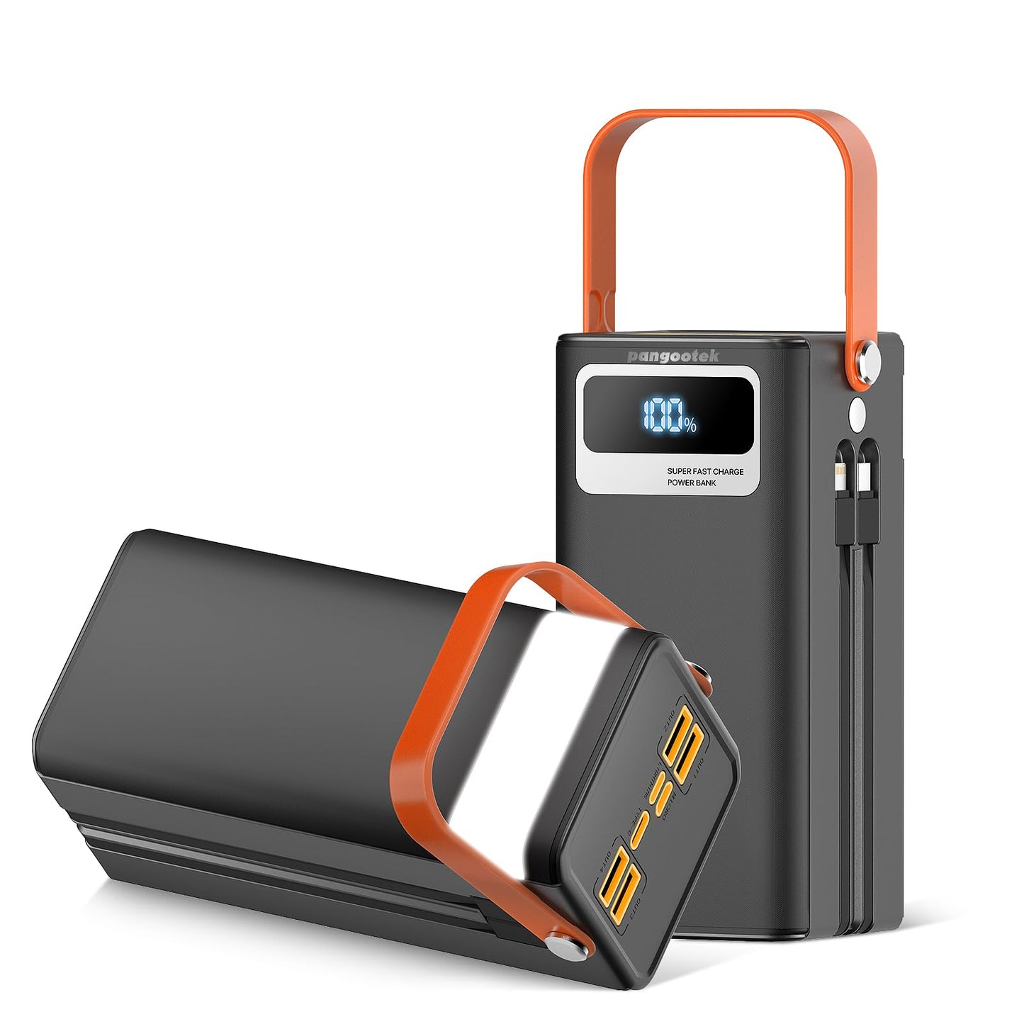 Portable Power Bank Station 99Wh Outdoor Generator With Flashlight Lcd Display Backup Phone Battery Pack Portable Pd Fast Charge
