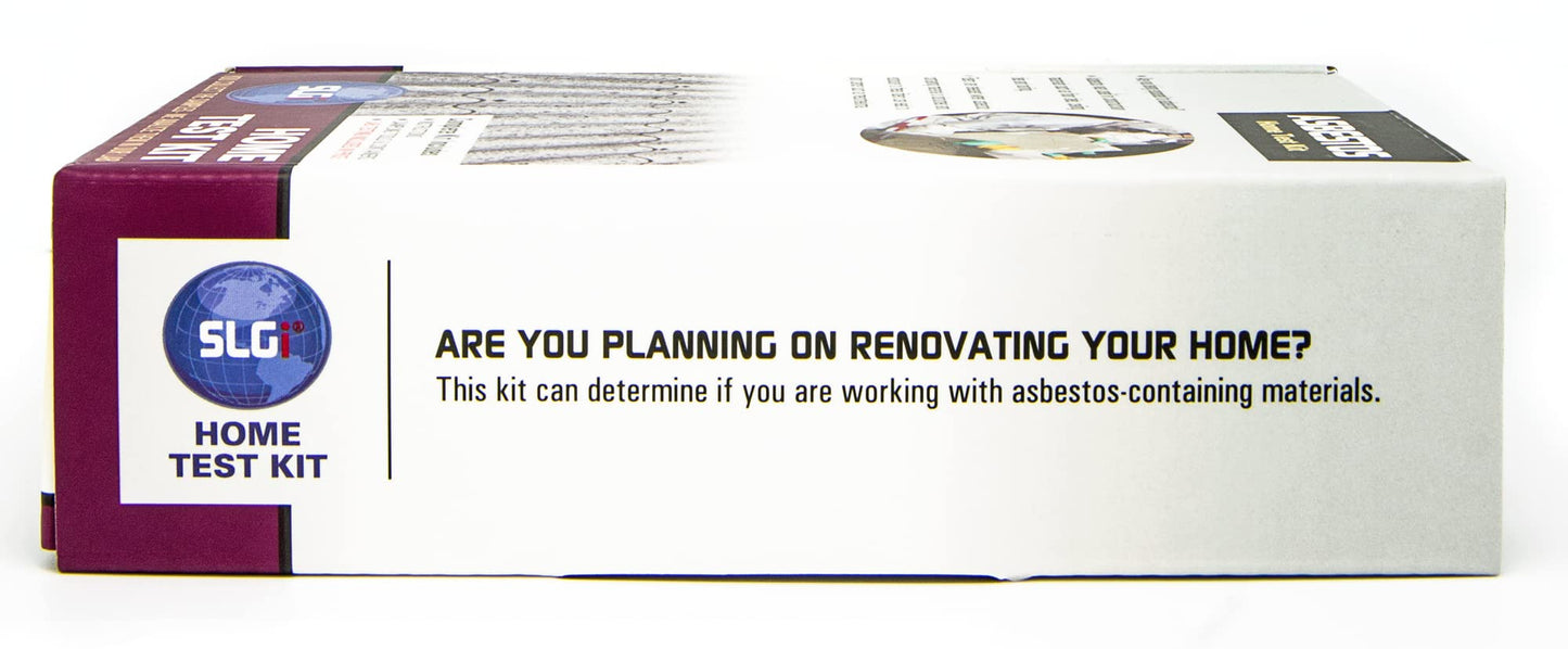 SLGI Home Test Kits Asbestos 1 PK (5 Bus. Days) Return Ground Shipping Included