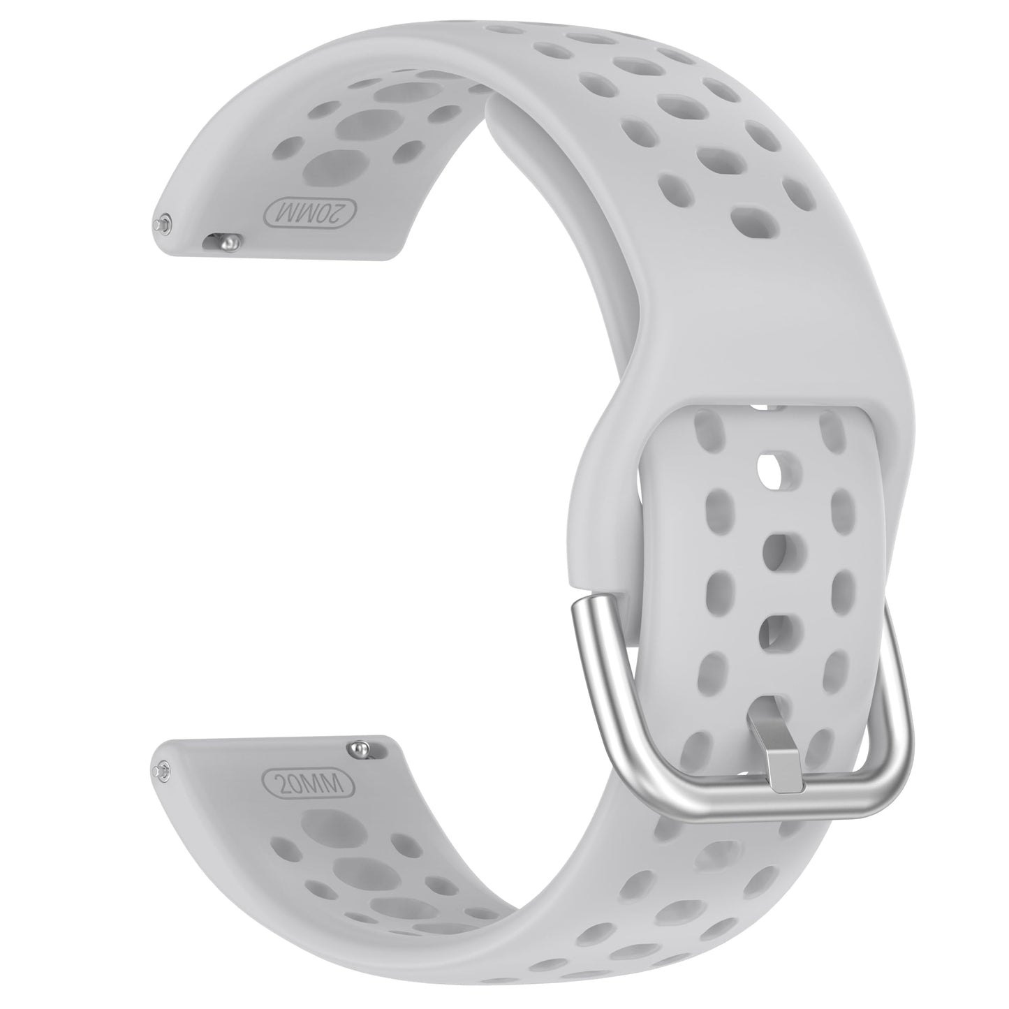 Hengkang Fit For Amazfit Active 2 Watch Bands Women Men, Adjustable Sport Soft Straps Wristbands Silicone Replacement Bands Fit