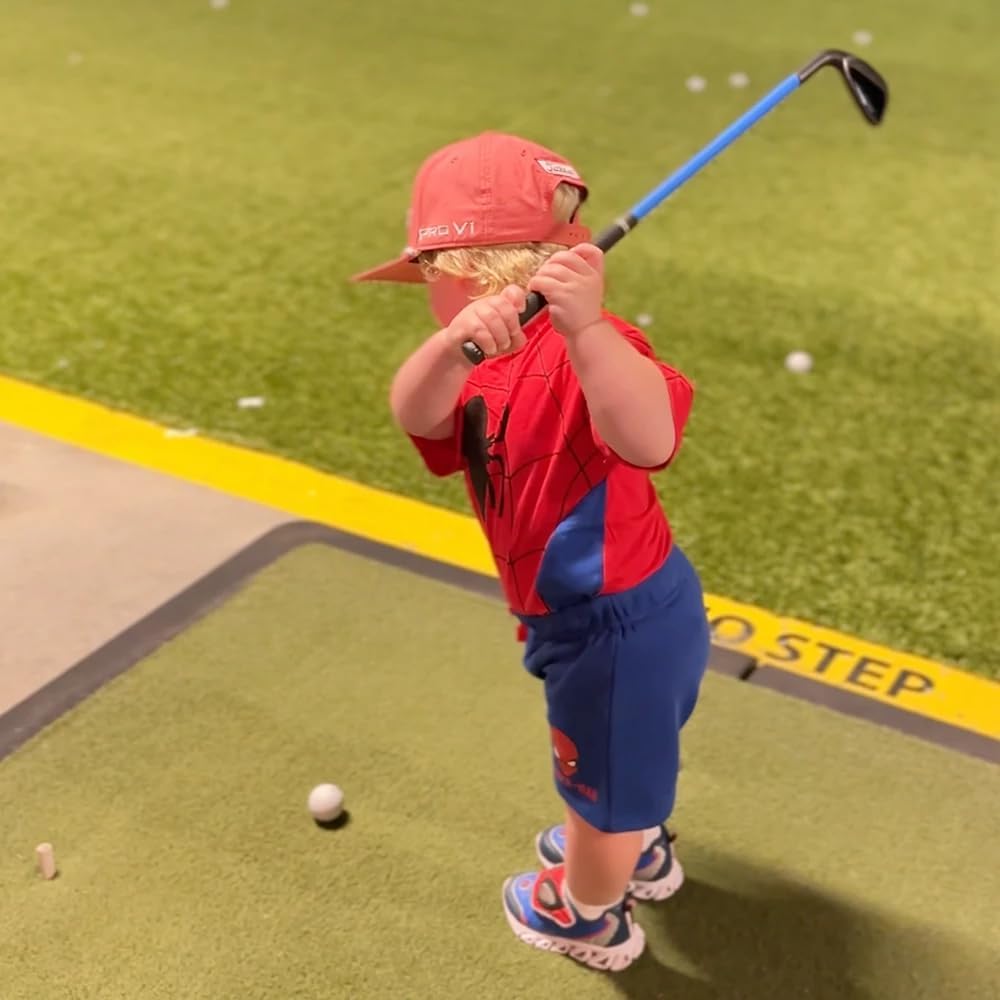 Lag Shot Baby 7 Iron – Toddler Golf Swing Trainer Club for Ages 0-3 | Develops Early Coordination & Motor Skills | Lightweight, Flexible Design | Perfect First Golf Club for Young Beginners