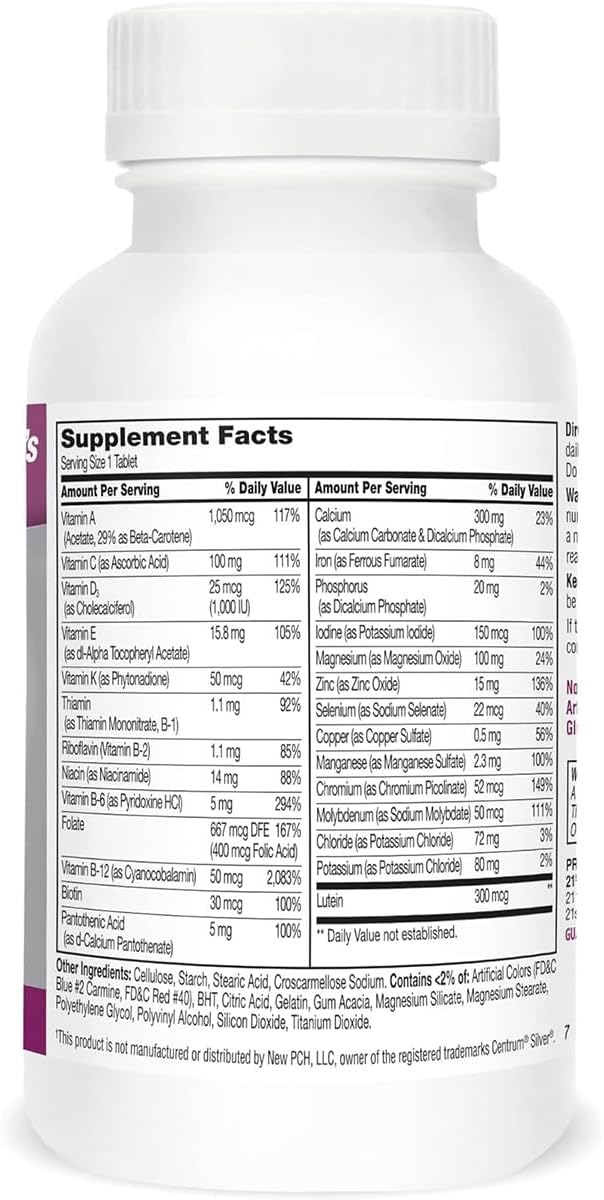 21st Century Sentry Senior Women 50 Plus Tablets, 100 Count (27542)