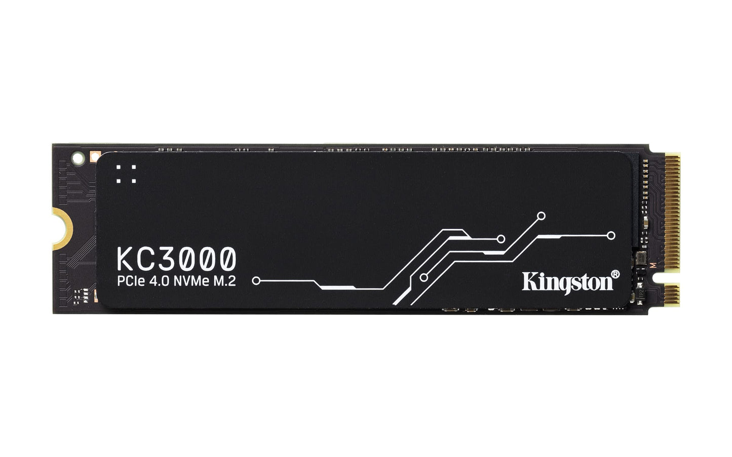 Kingston 512 Gb Kc3000 Pcie 4.0 Nvme M.2 Ssd - High-Performance Storage For Desktop And Laptop Pcs -Skc3000S/512G