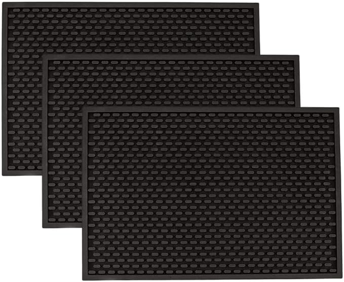 Premium A Bar Above Heavy Duty Bar Mat, Food Safe Silicone Mat, Mats for Bartending and Coffee, Commercial Strength Barten...