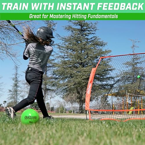 GoSports Weighted Training Balls - Choose Baseball or Softball - Hitting & Pitching Training for All Skill Levels - Improv...