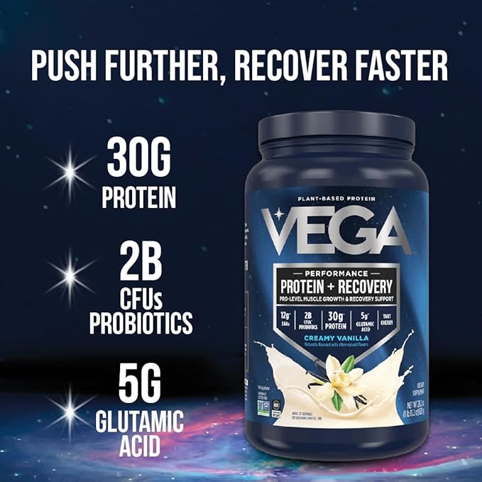 Vega Sport Premium Vegan Protein Powder Berry (45 Servings) 30g Vegan Protein, 5g BCAAs, Low Carb, Keto, Dairy Free, Gluten Free, Non GMO, Pea Protein for Women & Men, 4.2 lbs (Packaging May Vary)
