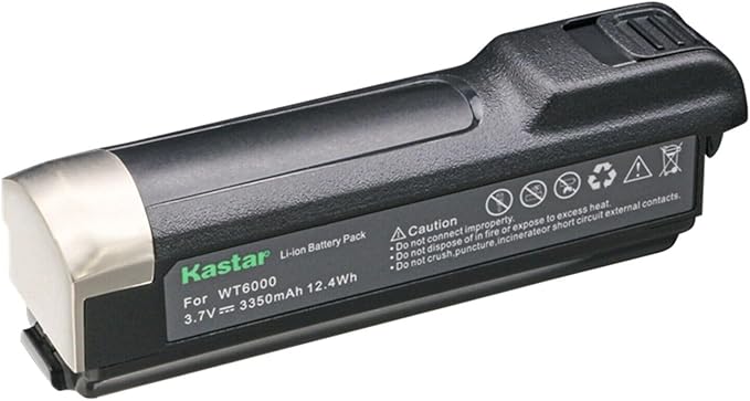 Kastar Battery 1-Pack Replacement for Zebra WT60XX WT6000 WT6000-TS WT60A0 WT60A0-TS WT60A0-TX WT60B0 WT6300 WT63B0 WT63B...