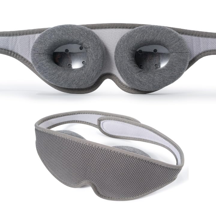 iSafety LASIK & Cataract Sleep Mask: Medical-Grade Protective Cover for Sleeping After Surgery, Comfortable Post-Op Recovery Goggles